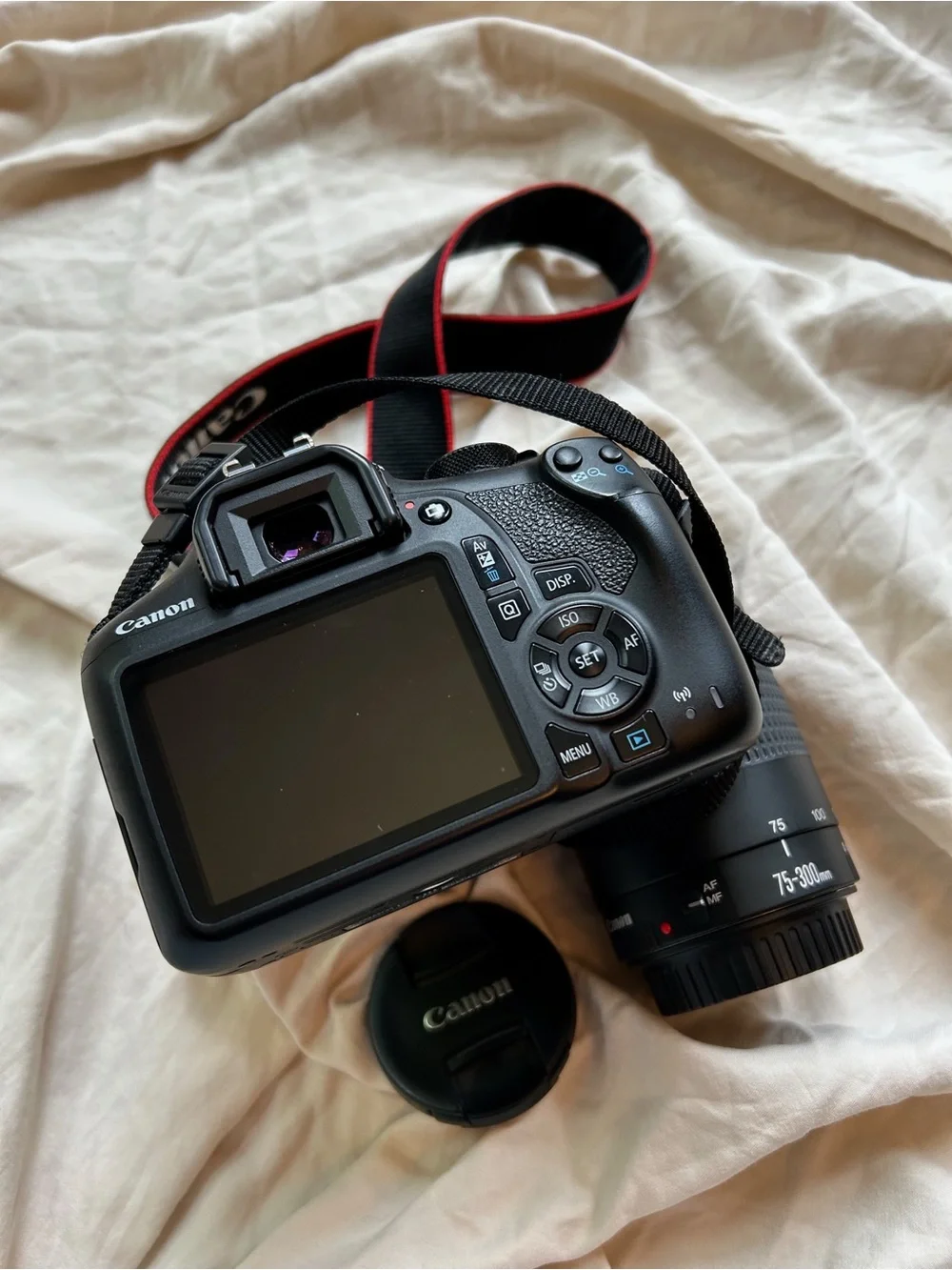 Canon Rebel T6 with set of 2 Zoom Lens